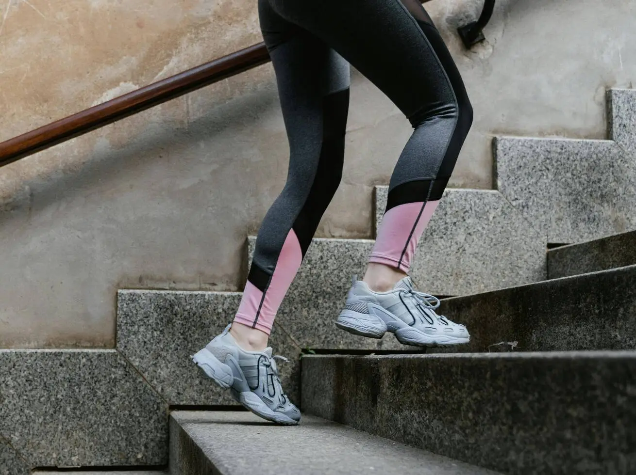 Choose the stairs