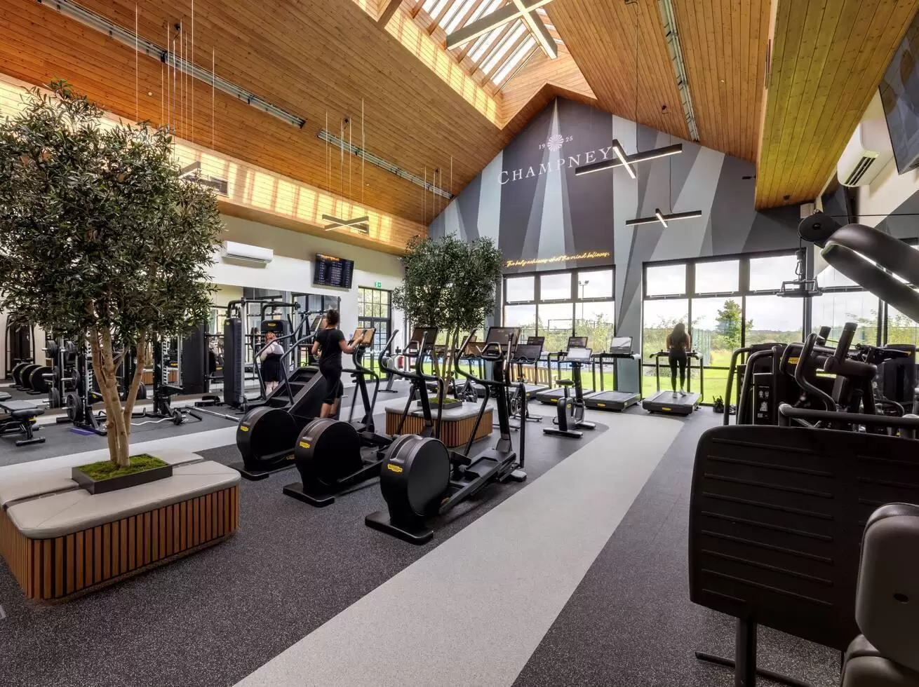 Fully equipped gyms