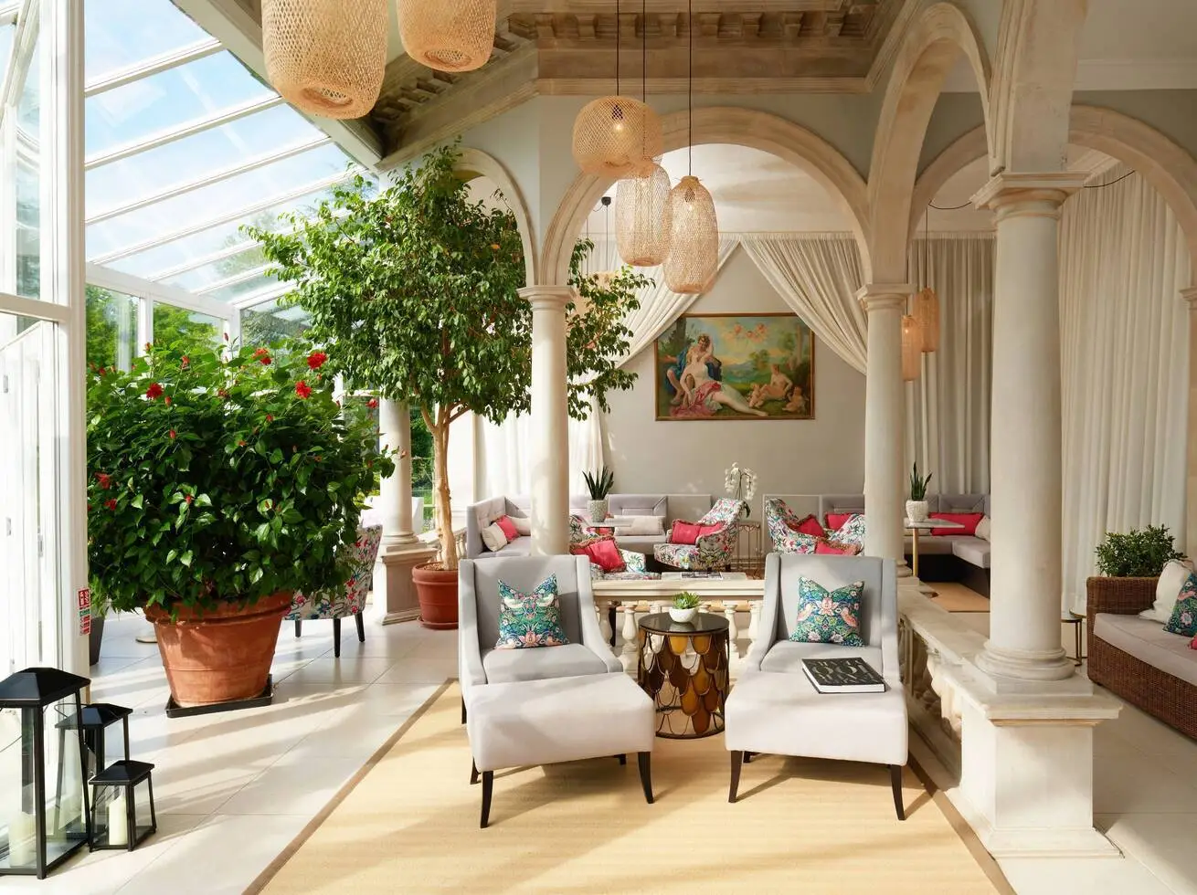 Elegant drawing rooms