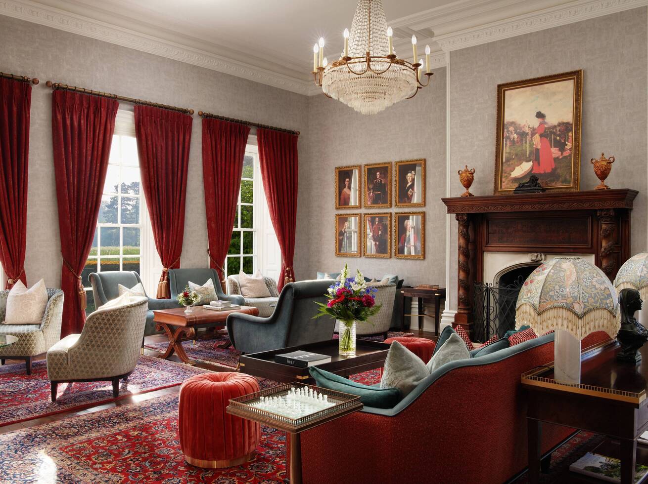 Elegant drawing rooms